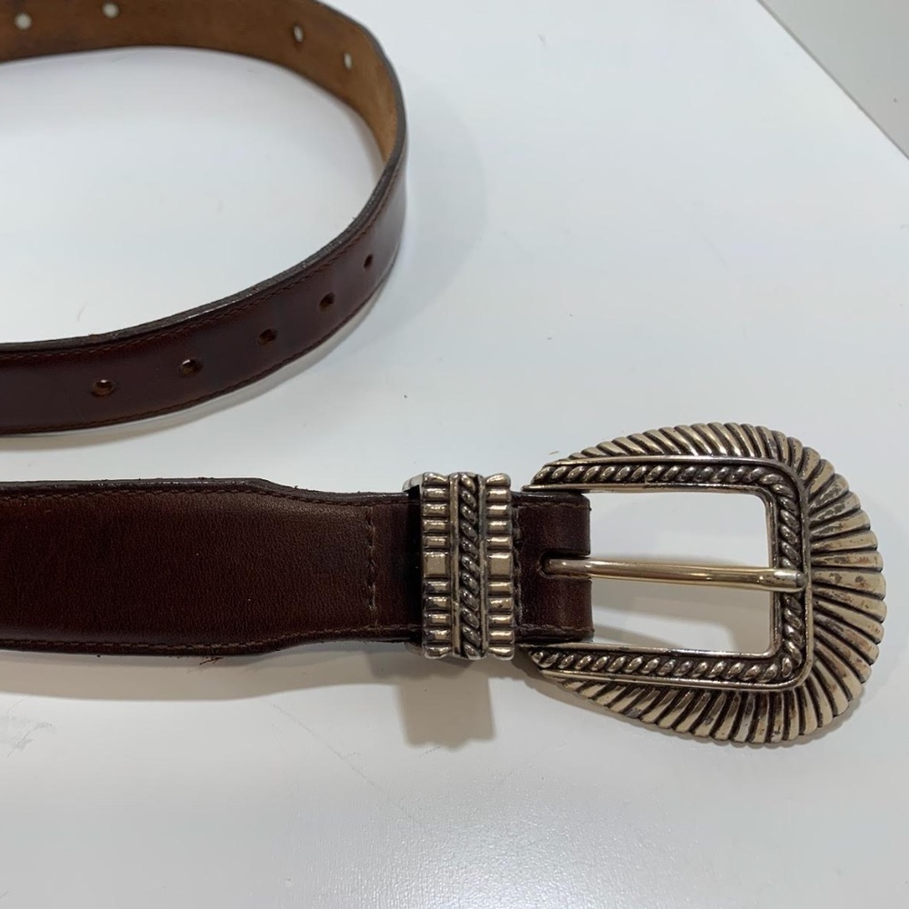 Onyx by Brighton, Mens leather belt, size 36